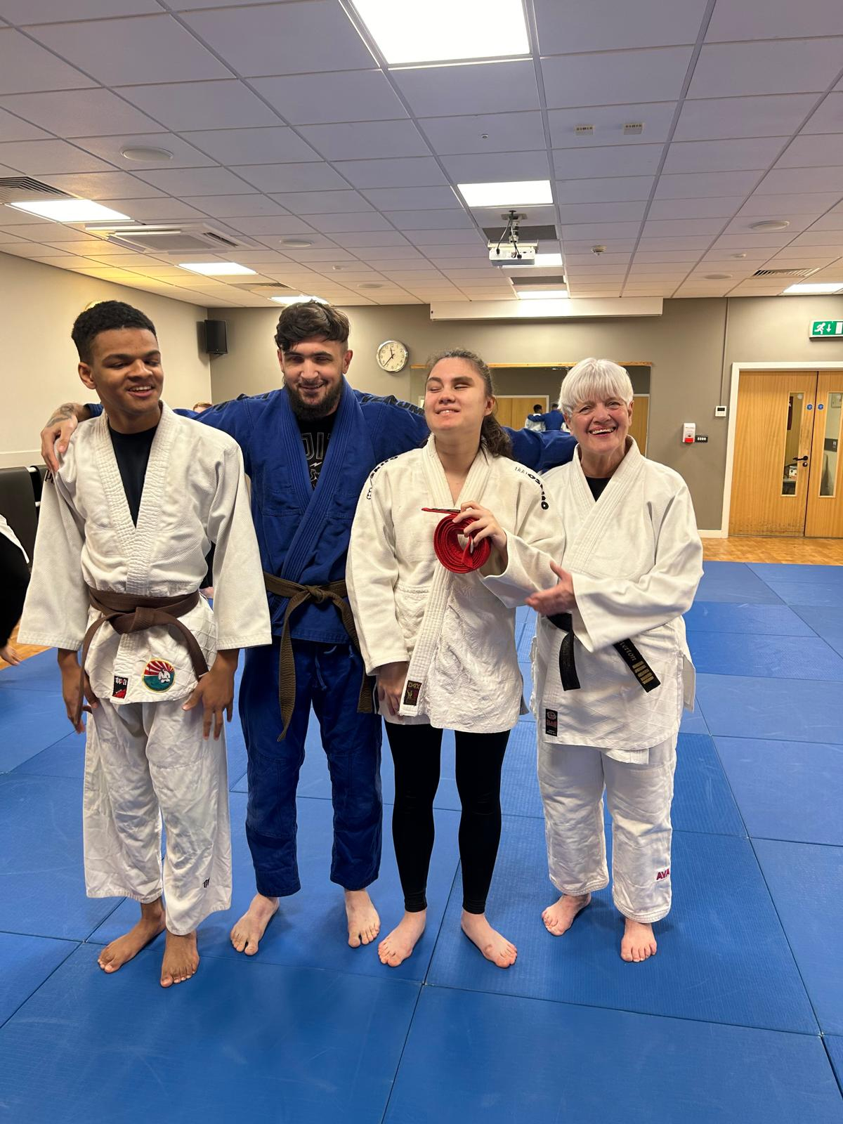 How judo is helping visually impaired students at RNC